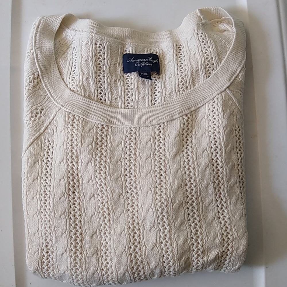 EUC American Eagle Off-white Sweater - Picture 1 of 4